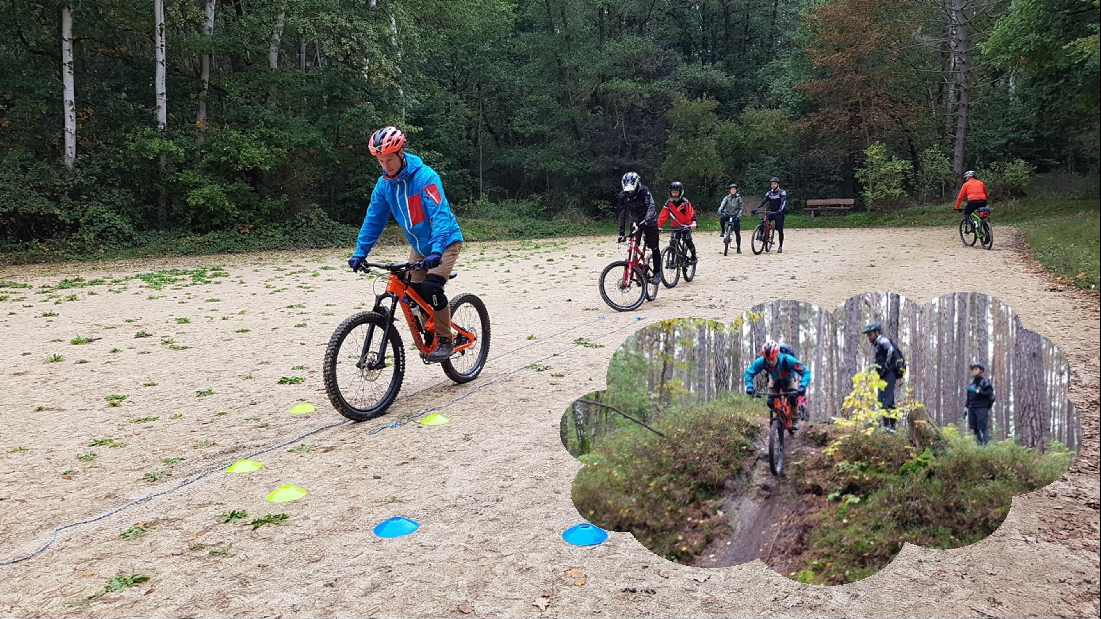 Mountainbike Fahrtechnik Kurs (Grund- oder Aufbaukurs) in Erlangen