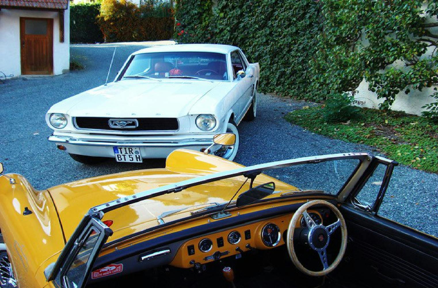 Oldtimer-Tour im Ford Mustang | mit Übernachtung "Grandlhof"