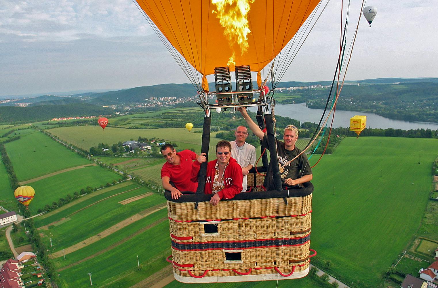 Fahrt mit dem Heißluftballon | ca. 1,5 Stunden im Raum Linz