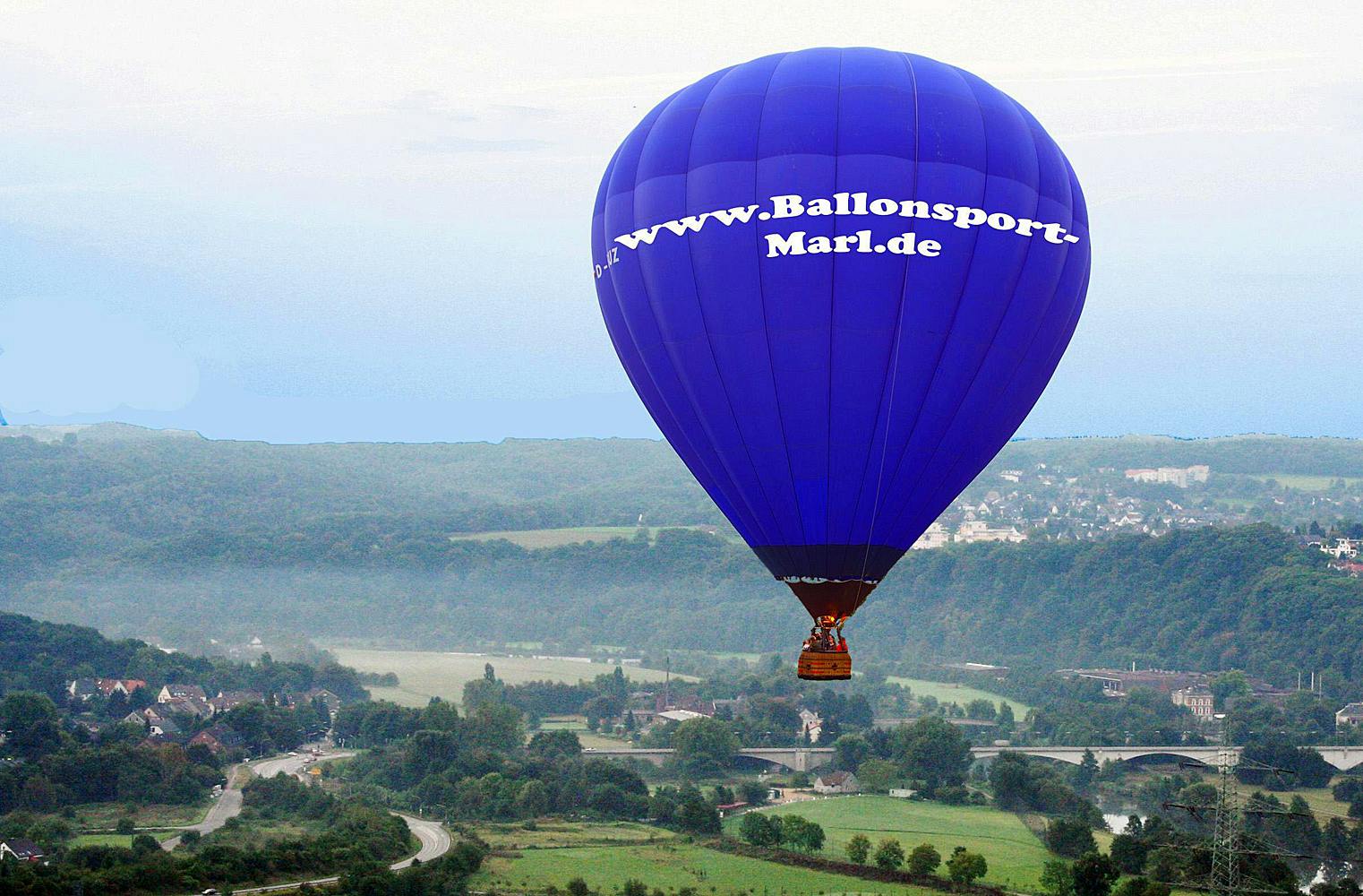 Ballon fahren mit Taufe | Bergisches Land | 60 - 90 Minuten
