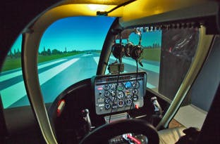 Flugsimulator-Kombi | Airbus A320 und Jet Ranger Helicopter 