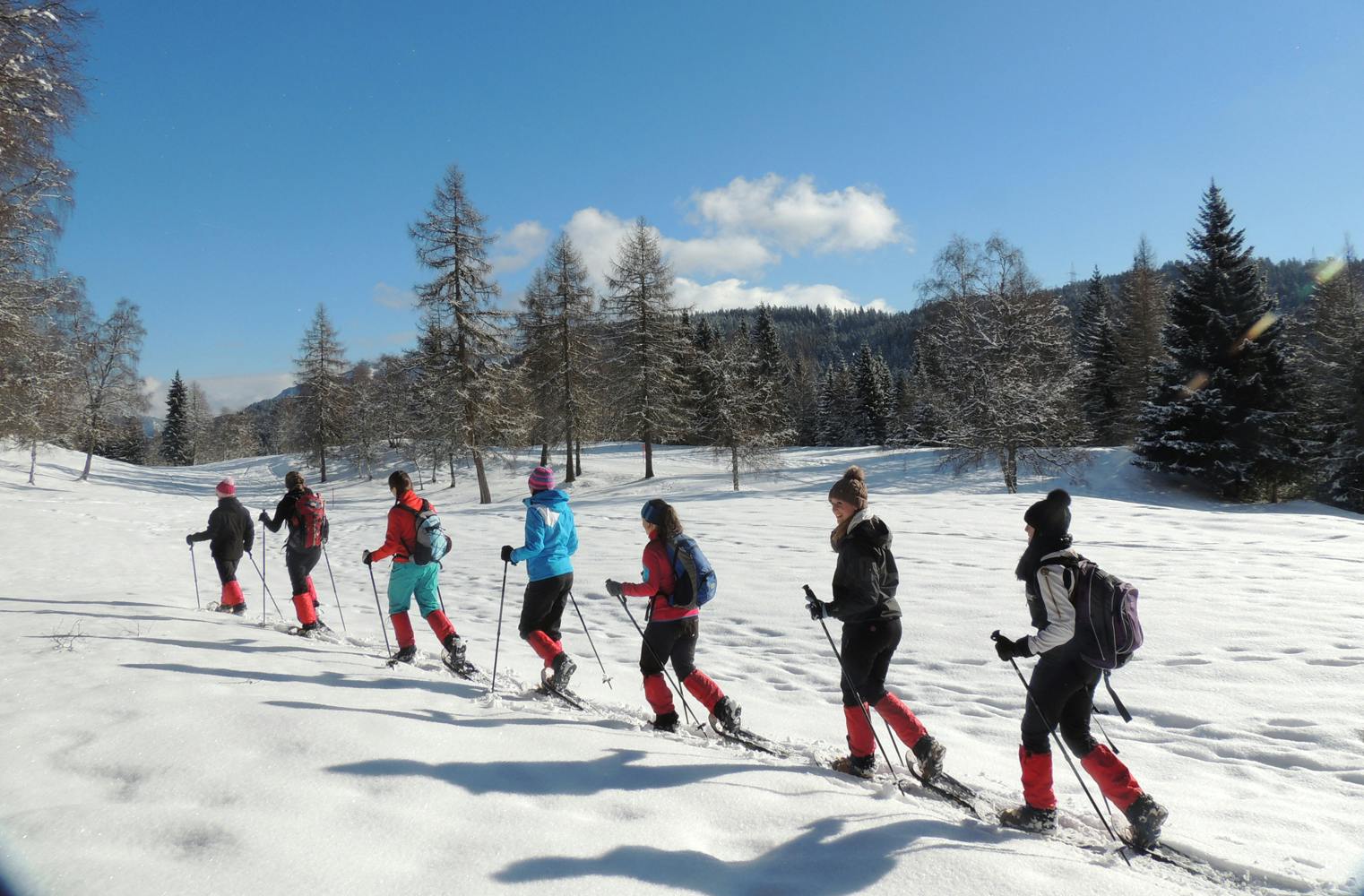 Schneeschuhwandern | geführte Tour in den Tiroler Bergen