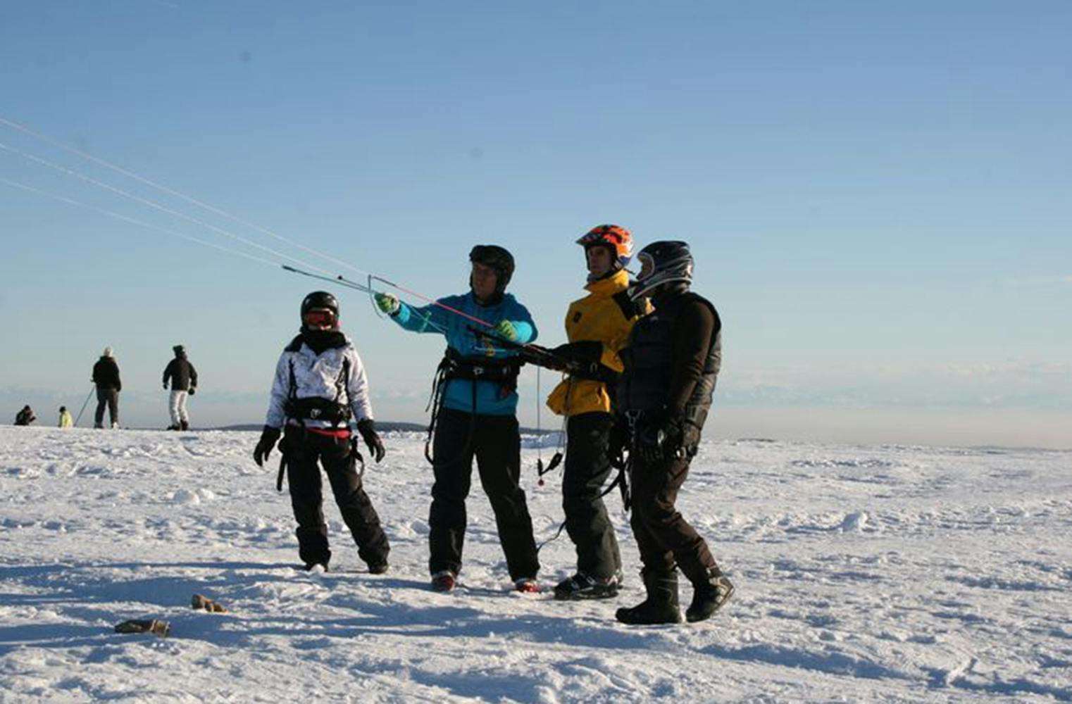 Snowkite-Kurs | 1-Tageskurs für Einsteiger | 4 Std.