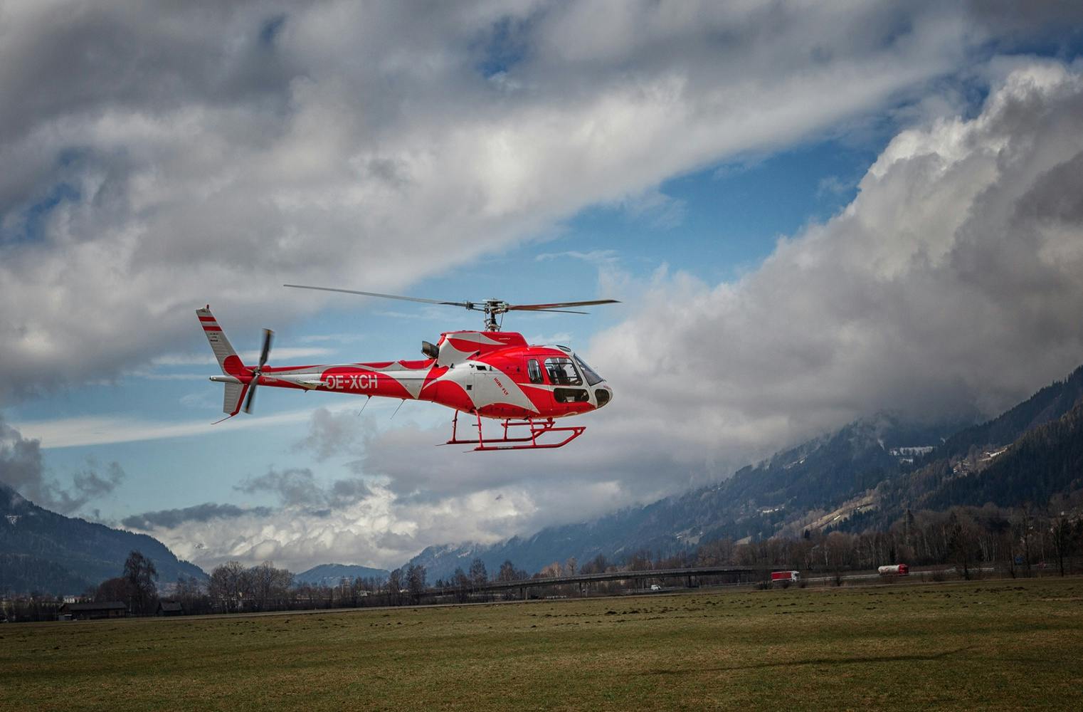 Hubschrauberflug | Gourmetflug zum Ramsauhof 4.0