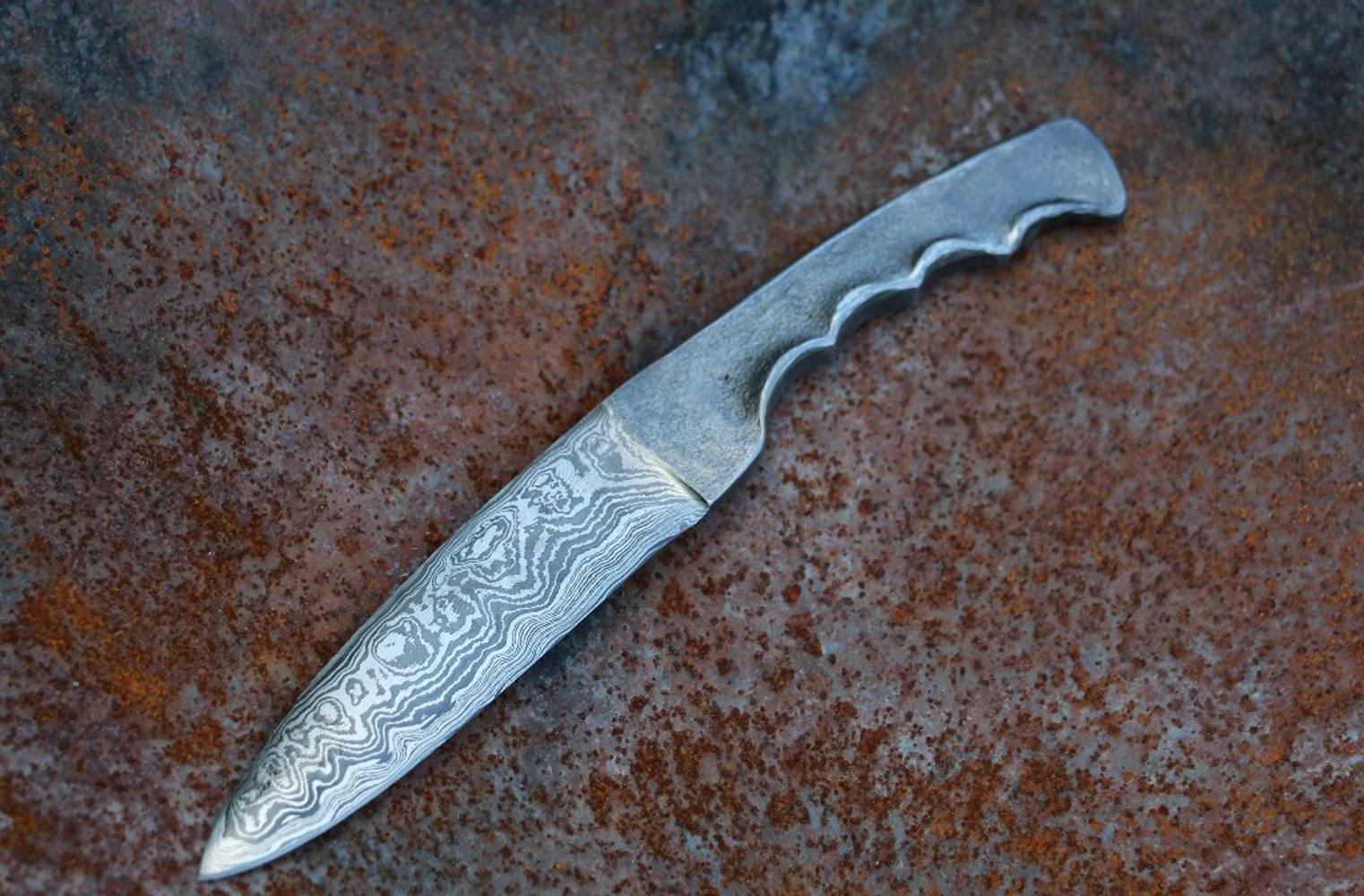 Messer schmieden aus Damaszenerstahl | 1 Tag